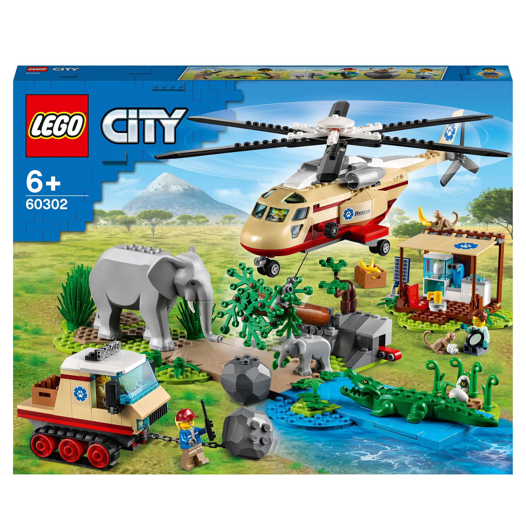 LEGO City Wildlife rescue operatie - 60302
