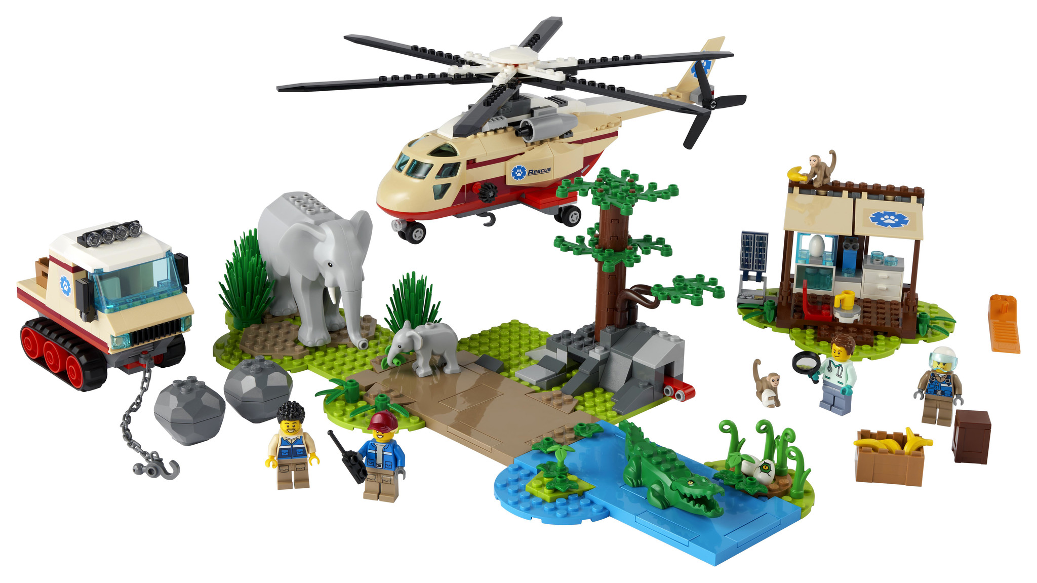 LEGO City Wildlife rescue operatie - 60302 - Afbeelding 3