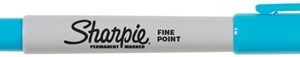 Sharpie Permanent Marker Fine – turquoise