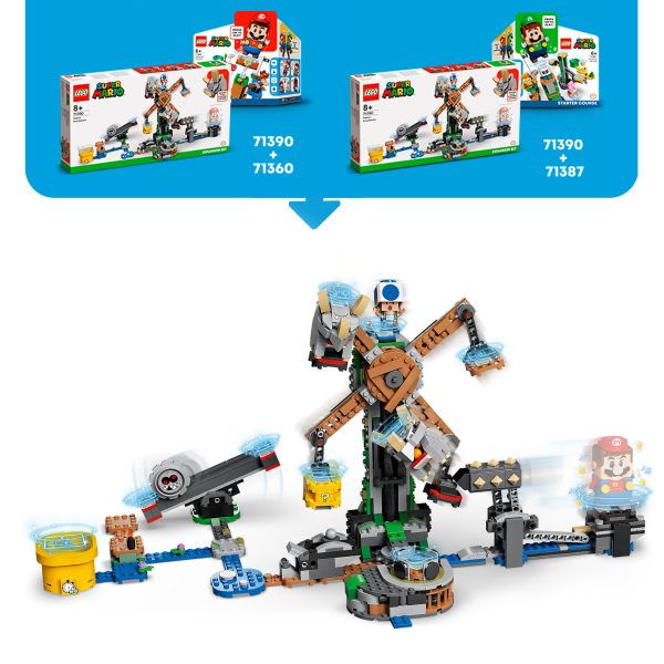 LEGO Super Mario Uitbreidingsset: ruzie met Reznors - 71390 - Afbeelding 5