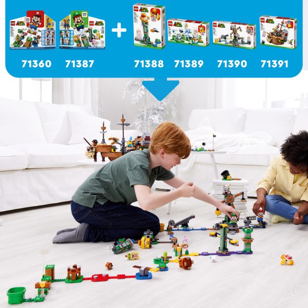 LEGO Super Mario Uitbreidingsset: ruzie met Reznors - 71390 - Afbeelding 9