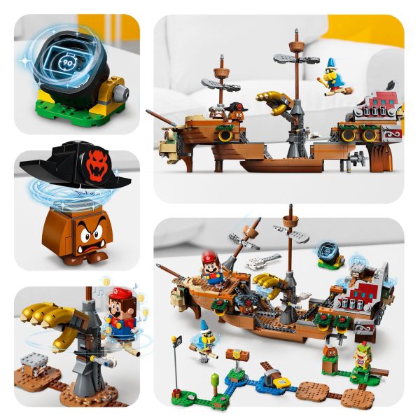 LEGO Super Mario Uitbreidingsset: Bowsers Luchtschip - 71391 - Afbeelding 5