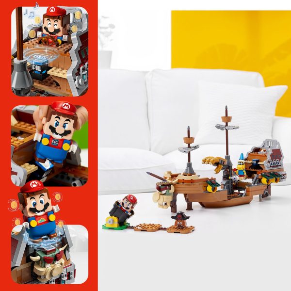 LEGO Super Mario Uitbreidingsset: Bowsers Luchtschip - 71391 - Afbeelding 8