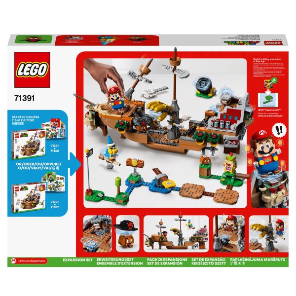 LEGO Super Mario Uitbreidingsset: Bowsers Luchtschip - 71391 - Afbeelding 10