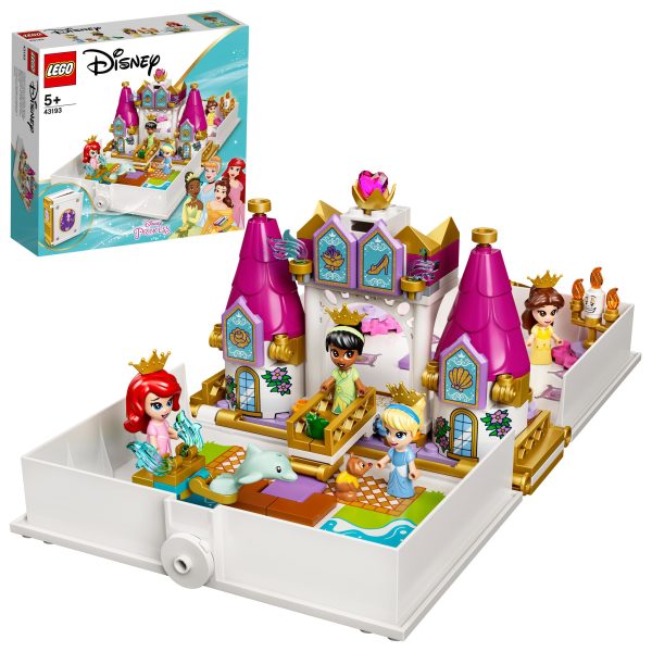 LEGO Disney Princess Ariël, Belle, Assepoester en Tiana's verhalenboekavont - Afbeelding 2