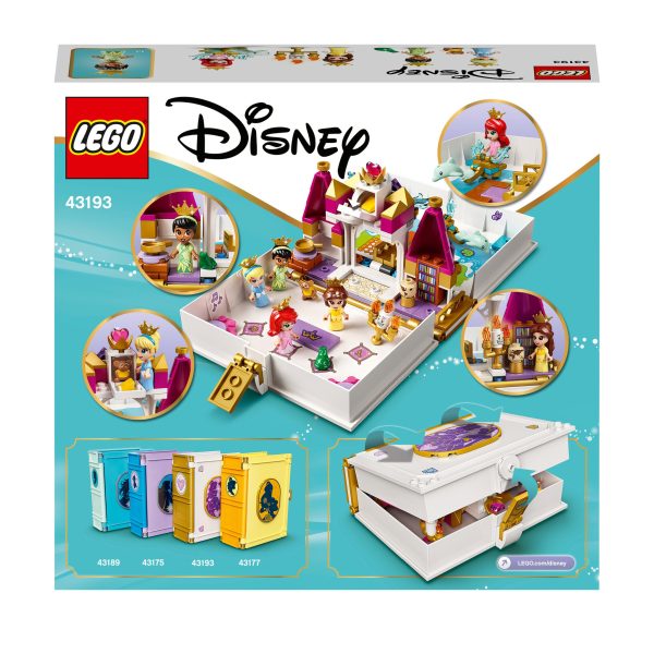 LEGO Disney Princess Ariël, Belle, Assepoester en Tiana's verhalenboekavont - Afbeelding 4