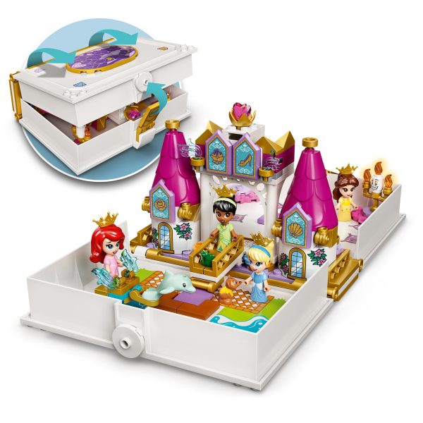 LEGO Disney Princess Ariël, Belle, Assepoester en Tiana's verhalenboekavont - Afbeelding 6