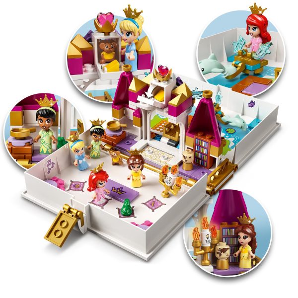 LEGO Disney Princess Ariël, Belle, Assepoester en Tiana's verhalenboekavont - Afbeelding 7