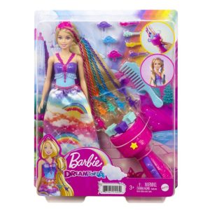 Barbie Dreamtopia – Haarverzorgingspop en accessoires