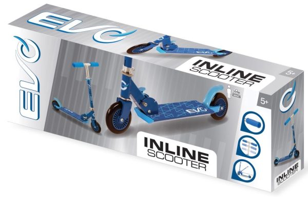 EVO Inline Scooter - blauw - Afbeelding 2