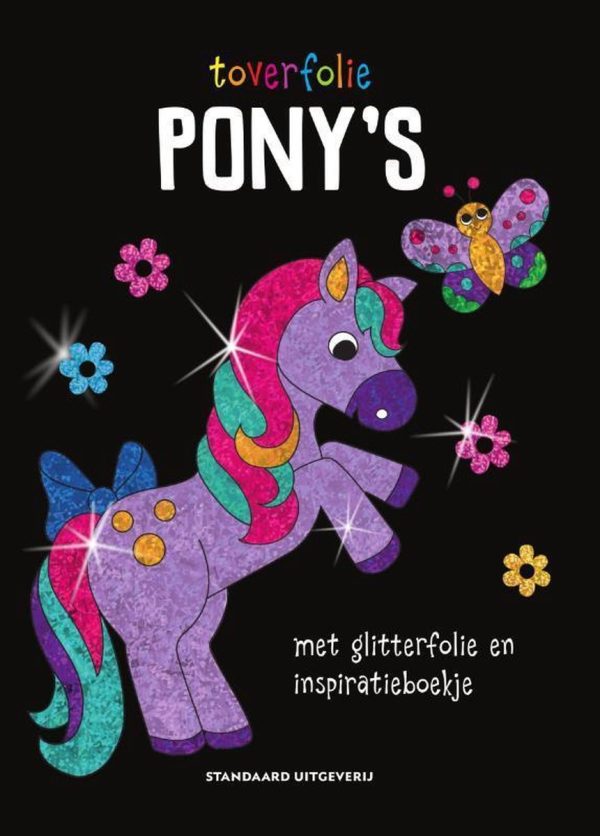 Toverfolie - Pony's (met glitterfolie en inspiratieboekje)