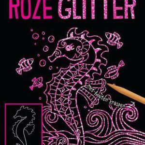 Magische kraskaarten – Roze glitter