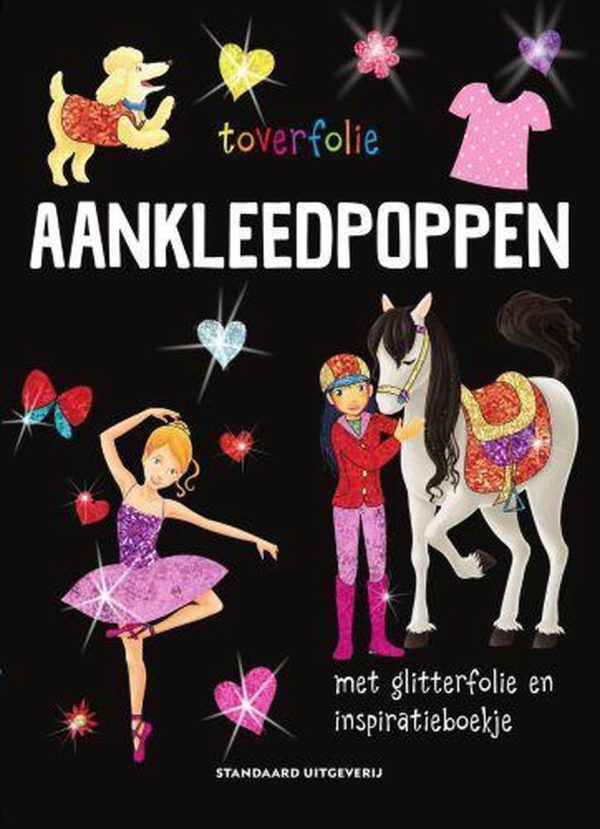 Toverfolie - Aankleedpoppen (met glitterfolie en inspiratieboekje)