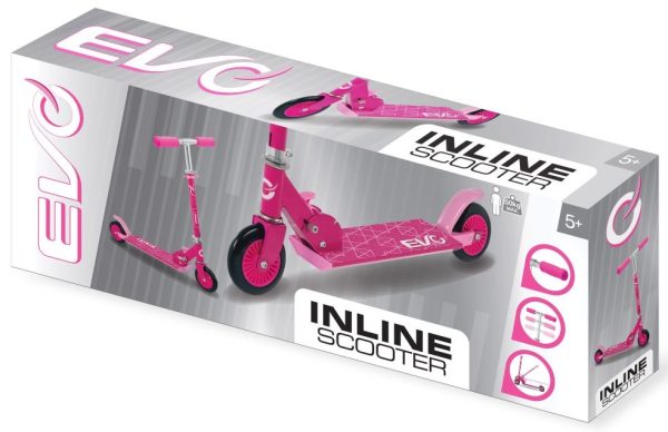 EVO Inline Scooter - roze - Afbeelding 2