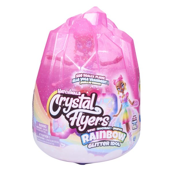Hatchimals Pixies - Crystal Flyers - Starlight Idol OF Rainbow Glitter Idol - Afbeelding 8