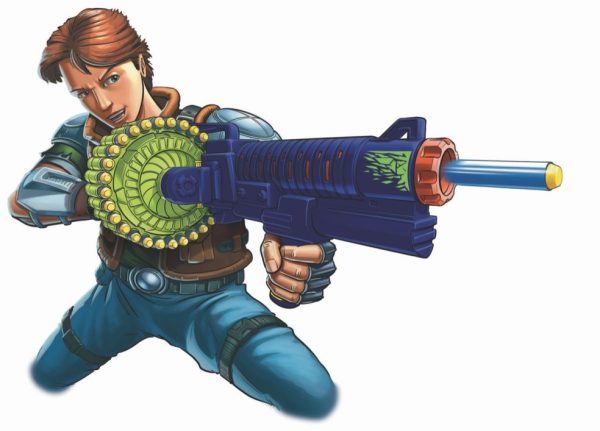 Air Warriors - Sidewinder met 30 lange afstand pijltjes - Afbeelding 3