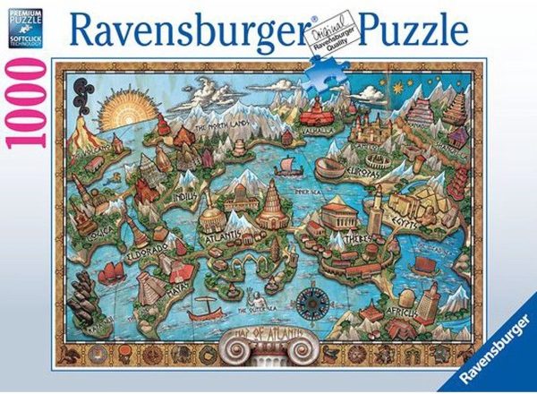 Puzzel (1000stuks) - Geheimzinnig Atlantis