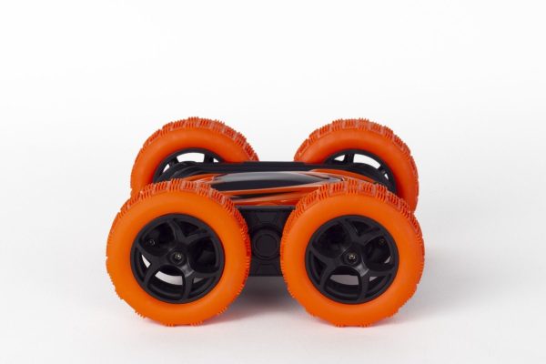 Wonky Stunt Car Double R/C - Side Roll - oranje - Afbeelding 3