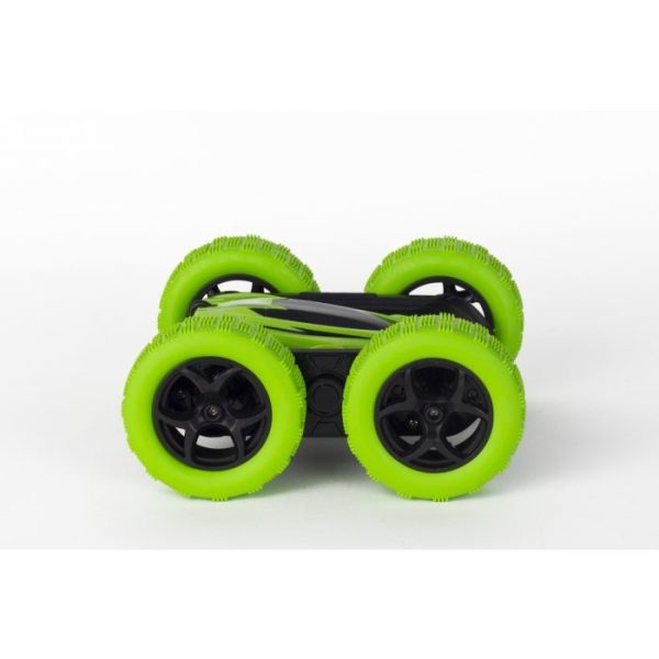 Wonky Stunt Car Double R/C - Side Roll - groen - Afbeelding 3