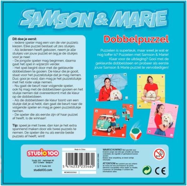 Samson & Marie - Dobbelpuzzel 4-in-1 - Afbeelding 2