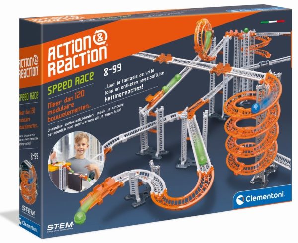 Wetenschap & Spel - Actie & Reactie snelheidsrace