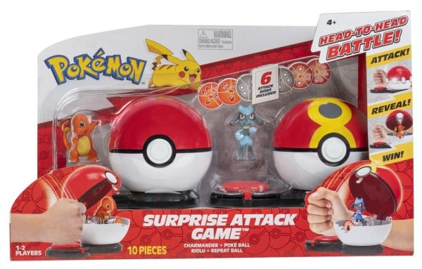 Pokémon Surprise Attack Poké ball battle game assortiment - 1 exemplaar - Afbeelding 2