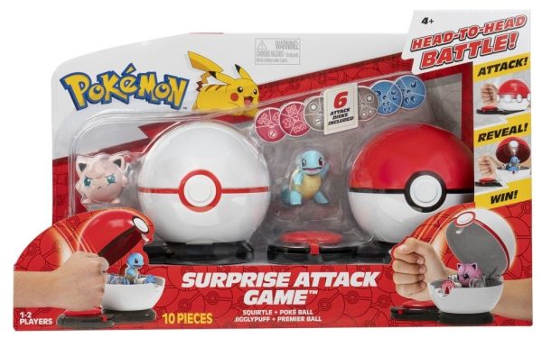 Pokémon Surprise Attack Poké ball battle game assortiment - 1 exemplaar - Afbeelding 3