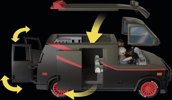 PM Movie Cars - The A-Team Bus 70750 - Afbeelding 6