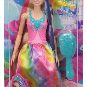 Barbie Dreamtopia – Prinsessenpop met lang haar