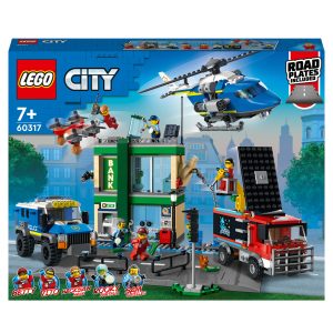 LEGO City Politieachtervolging bij de bank – 60317