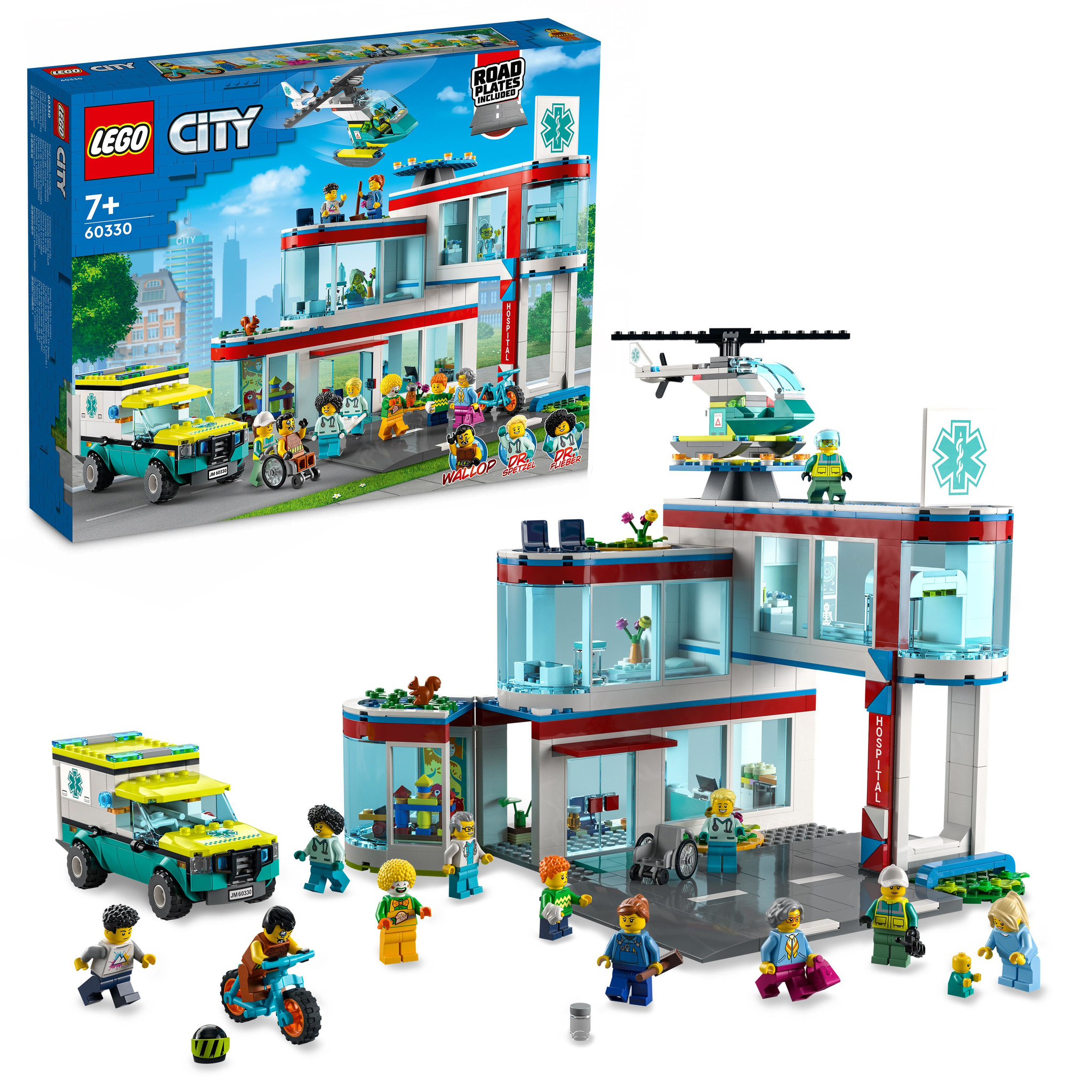 LEGO City Ziekenhuis - 60330 - Afbeelding 2