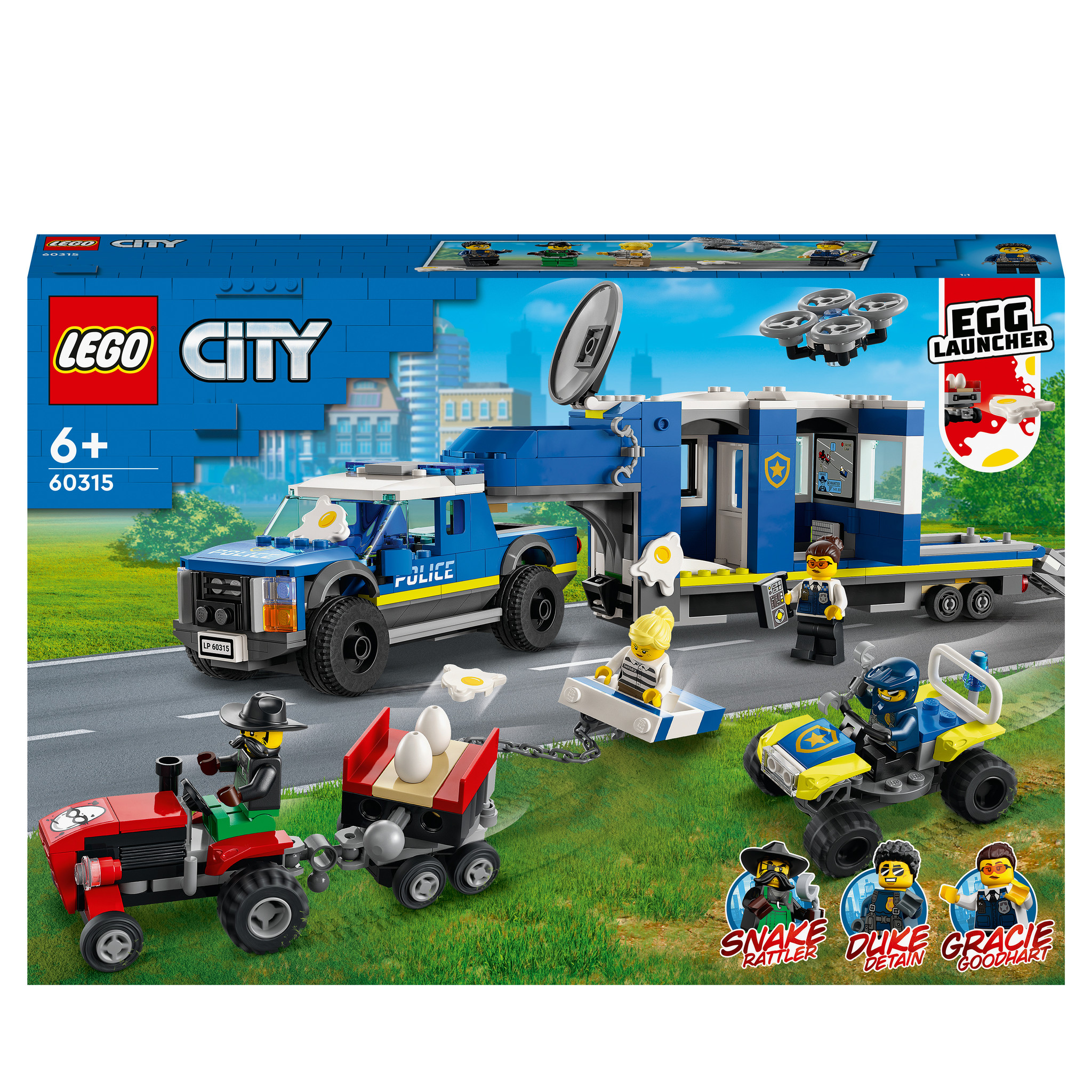 LEGO City Mobiele commandowagen politie - 60315