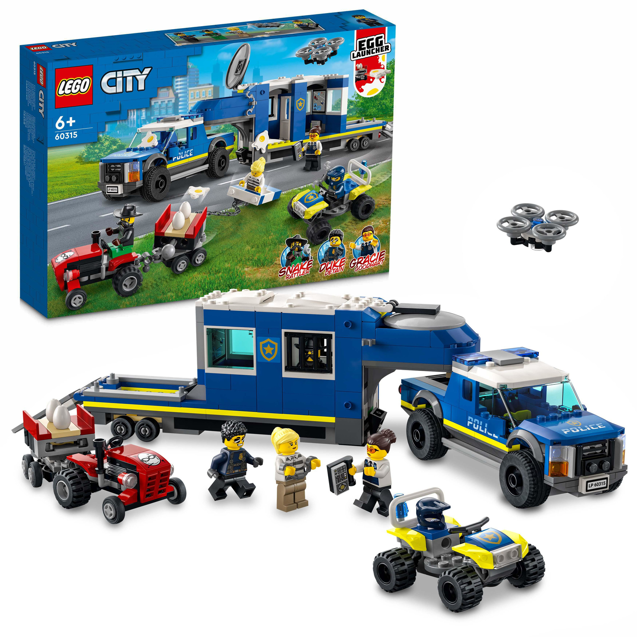 LEGO City Mobiele commandowagen politie - 60315 - Afbeelding 2