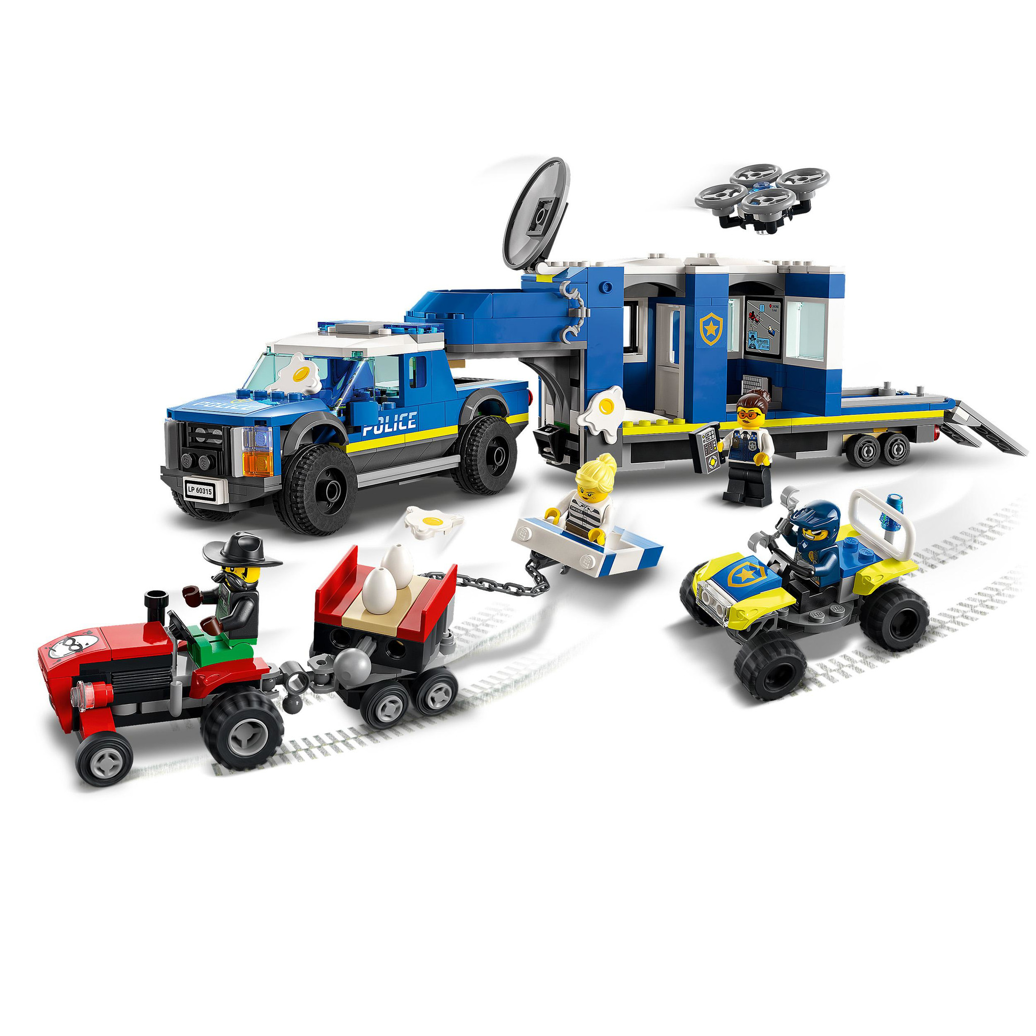 LEGO City Mobiele commandowagen politie - 60315 - Afbeelding 4
