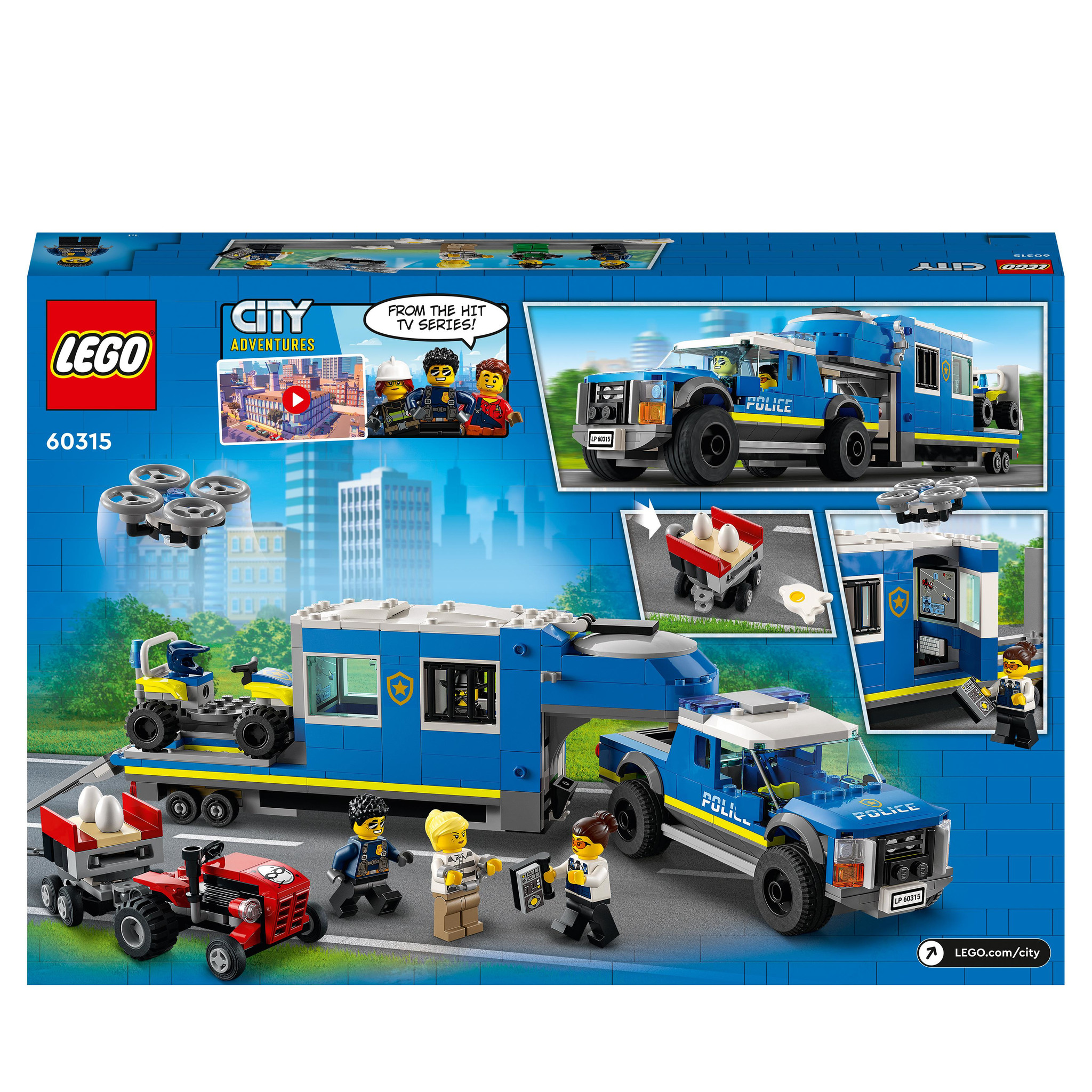LEGO City Mobiele commandowagen politie - 60315 - Afbeelding 9