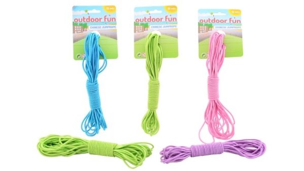Outdoor Fun - Springelastiek 10m (assorti) - 1 exemplaar