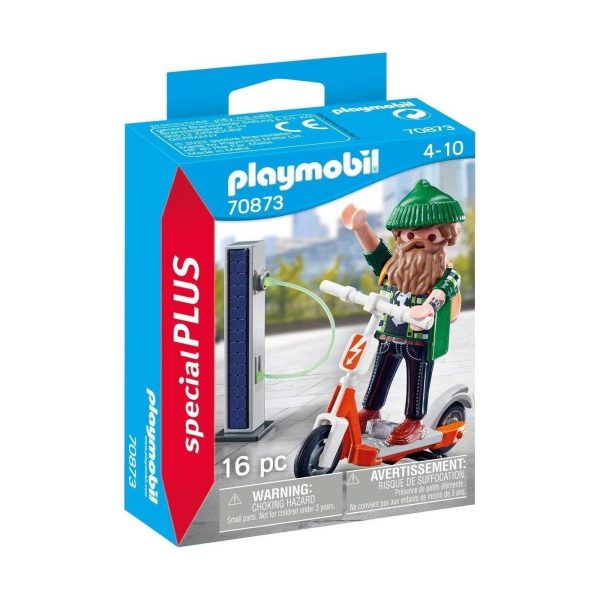 PM Special PLUS - Hipster met e-scooter 70873