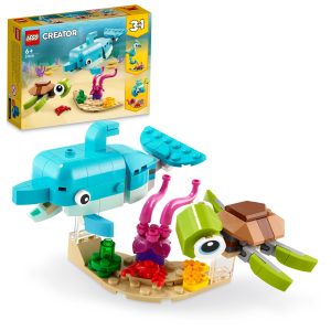 LEGO Creator 3-in-1 dolfijn en schildpad – 31128