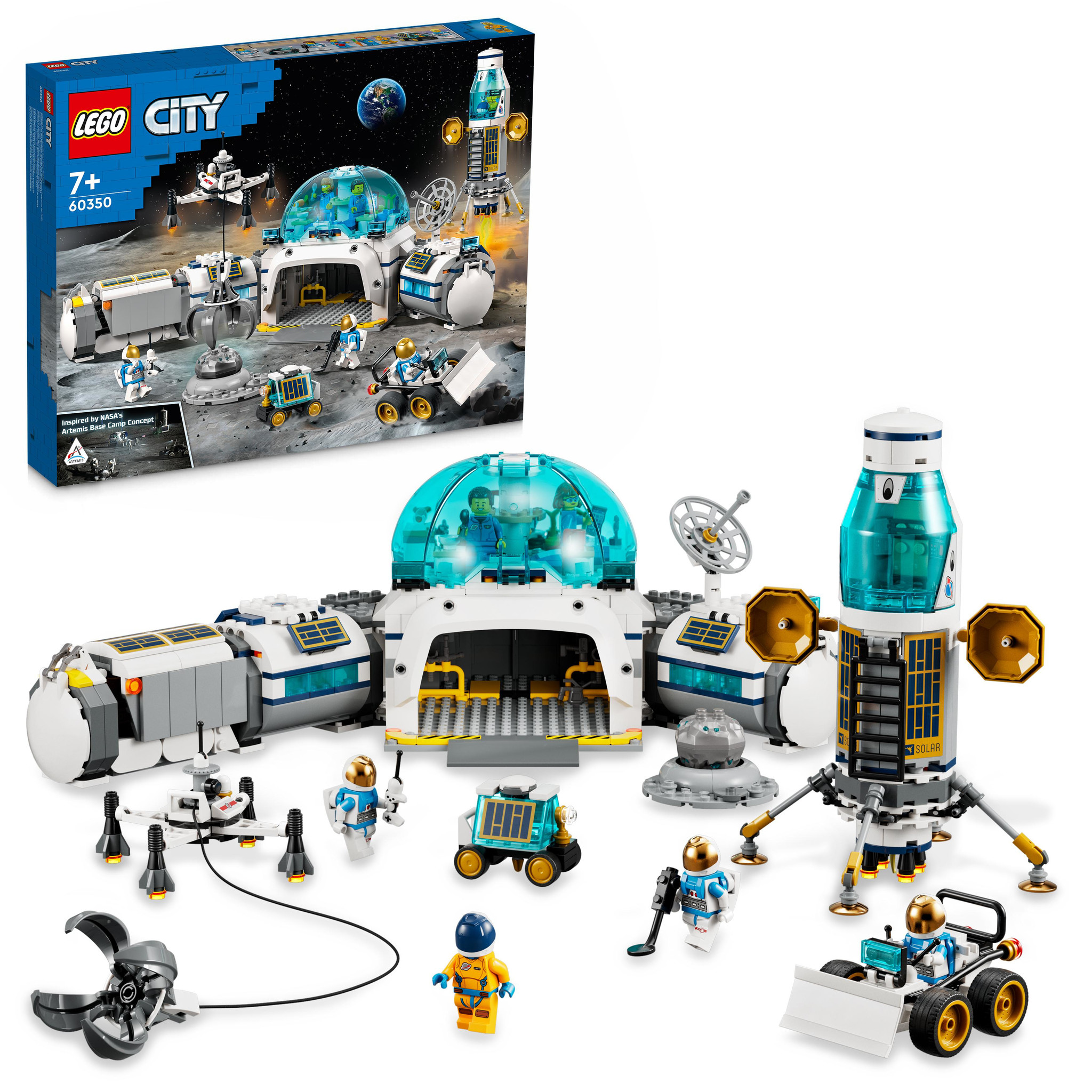LEGO City Onderzoeksstation op de maan - 60350 - Afbeelding 2