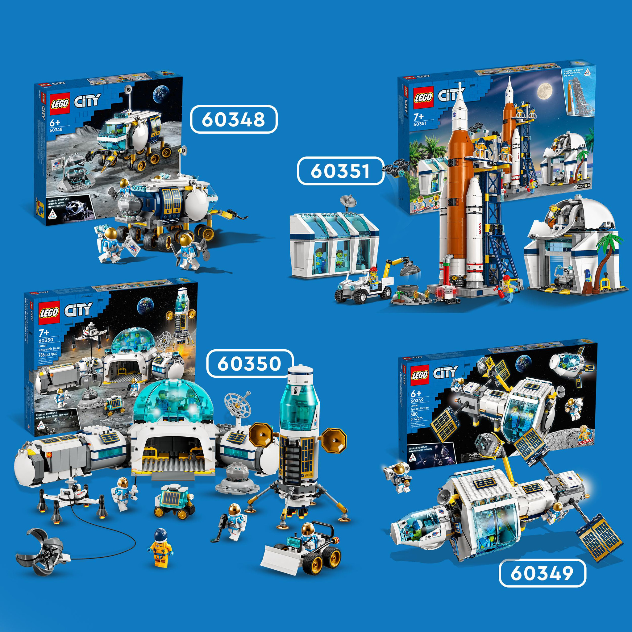 LEGO City Onderzoeksstation op de maan - 60350 - Afbeelding 8