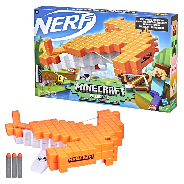 NERF Minecraft - Pillagers Crossbow