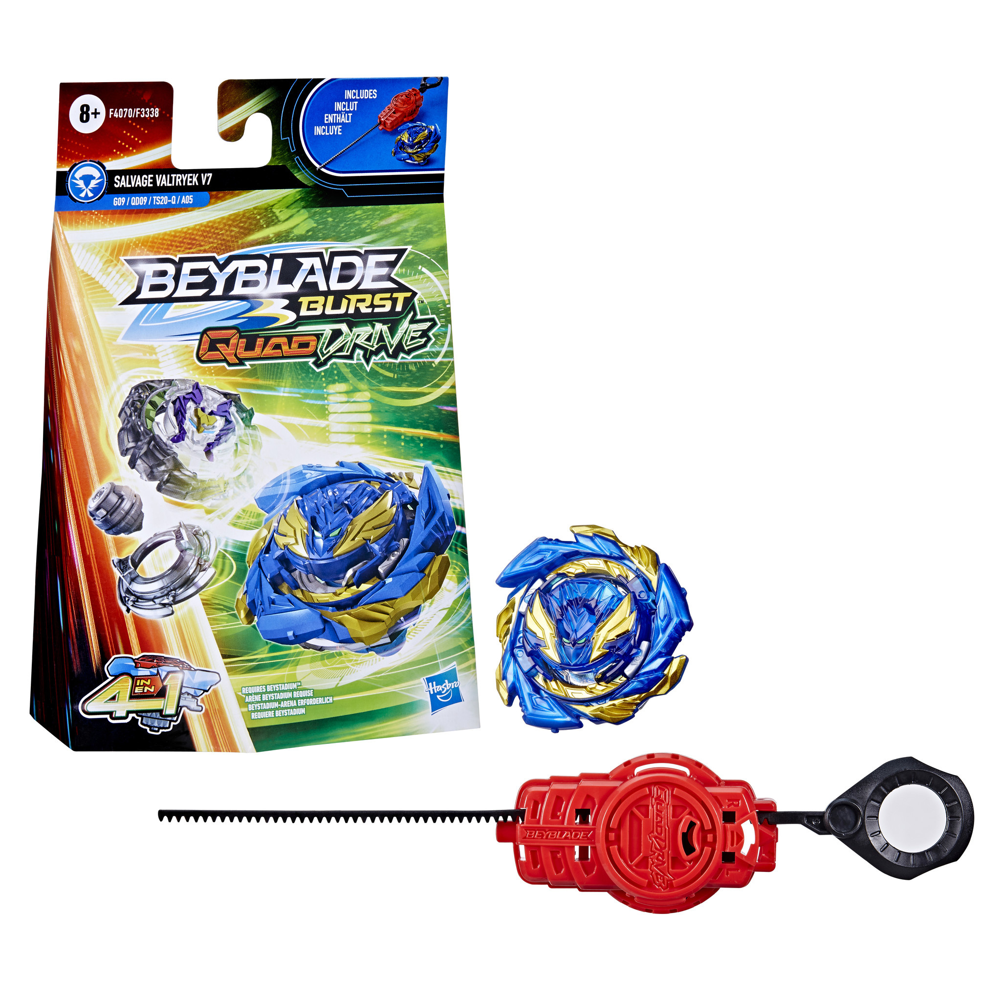Beyblade Quad Drive Starter Pack - Roar Balkesh - Afbeelding 4