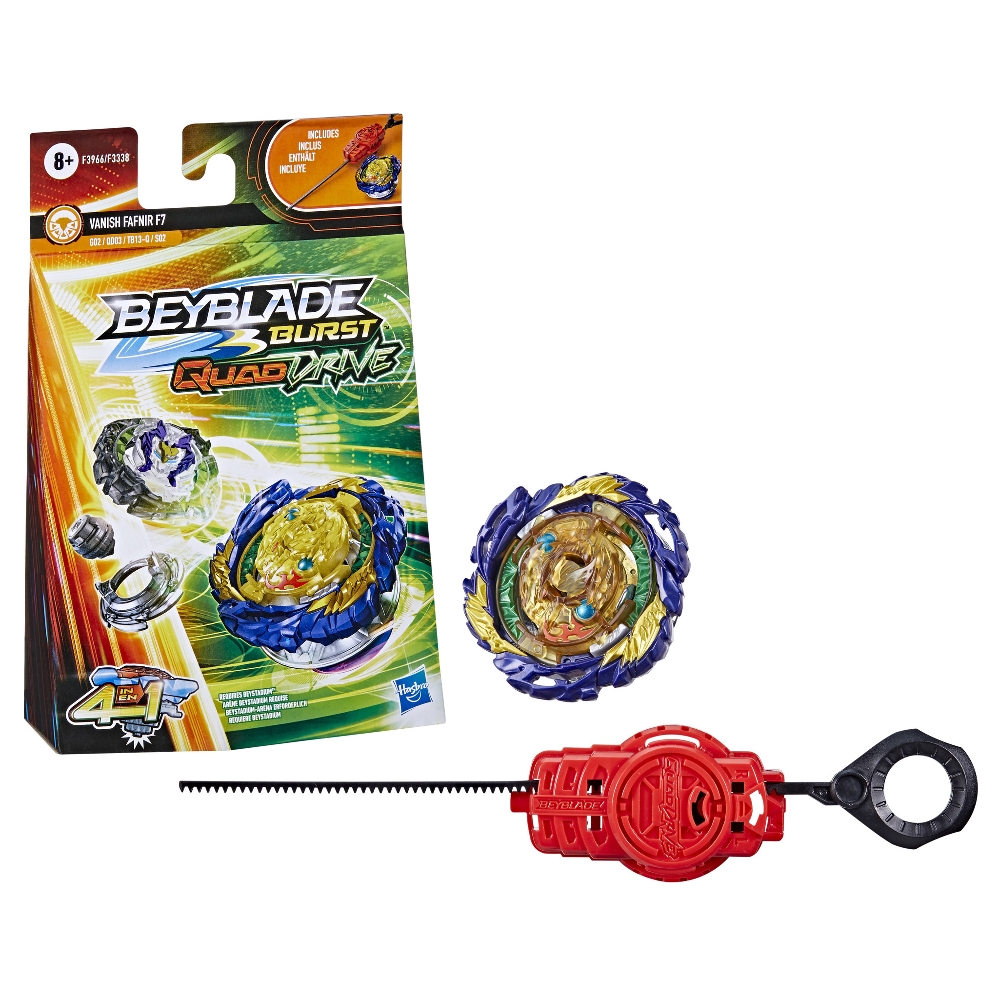 Beyblade Quad Drive Starter Pack - Roar Balkesh - Afbeelding 5