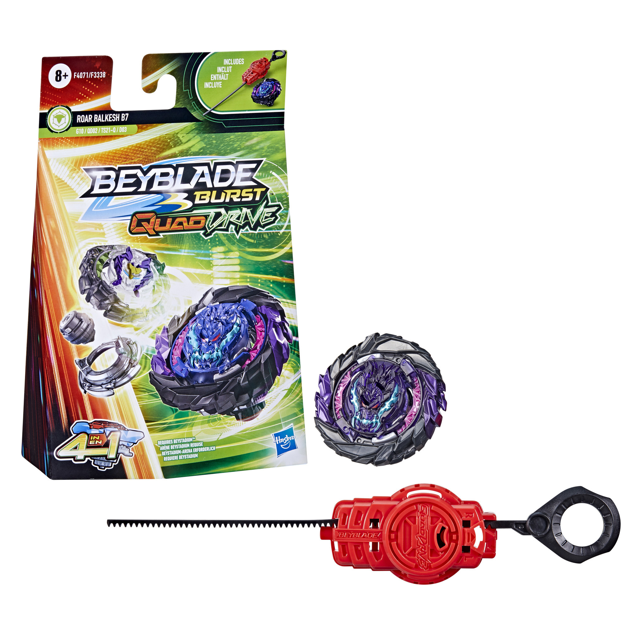 Beyblade Quad Drive Starter Pack assortiment - 1 exemplaar - Afbeelding 3