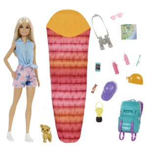 Barbie Camping – Malibupop met accessoires
