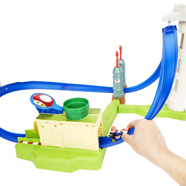 Hot Wheels Mario Kart - Circuit Slam Track Set - Afbeelding 3