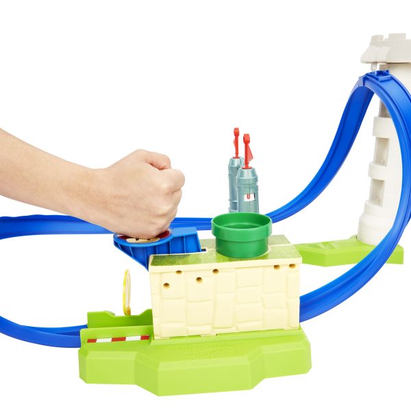 Hot Wheels Mario Kart - Circuit Slam Track Set - Afbeelding 7