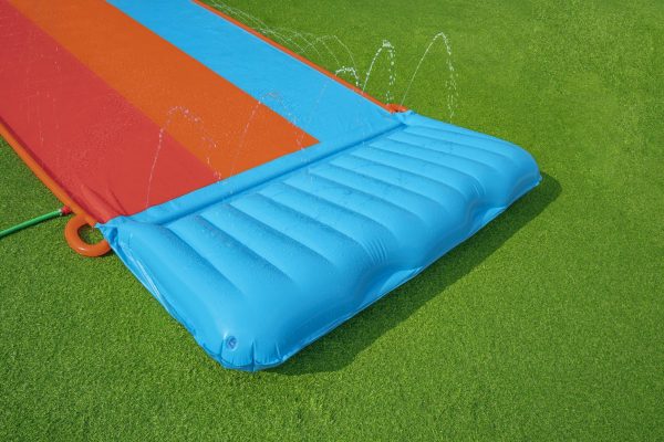 H2OGO! Tsunami Splash Ramp - Waterglijbaan triple (488cm) - Afbeelding 2