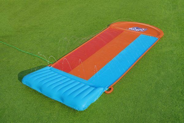 H2OGO! Tsunami Splash Ramp - Waterglijbaan triple (488cm) - Afbeelding 9