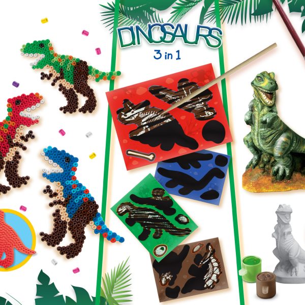 SES Creative - Dino's 3 in 1 - Afbeelding 4